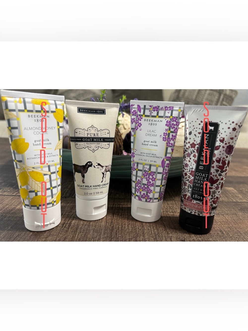 Beekman 1802 Goat Milk Hand Creams - Buyer Choose Your Scent - Picture 1 of 13